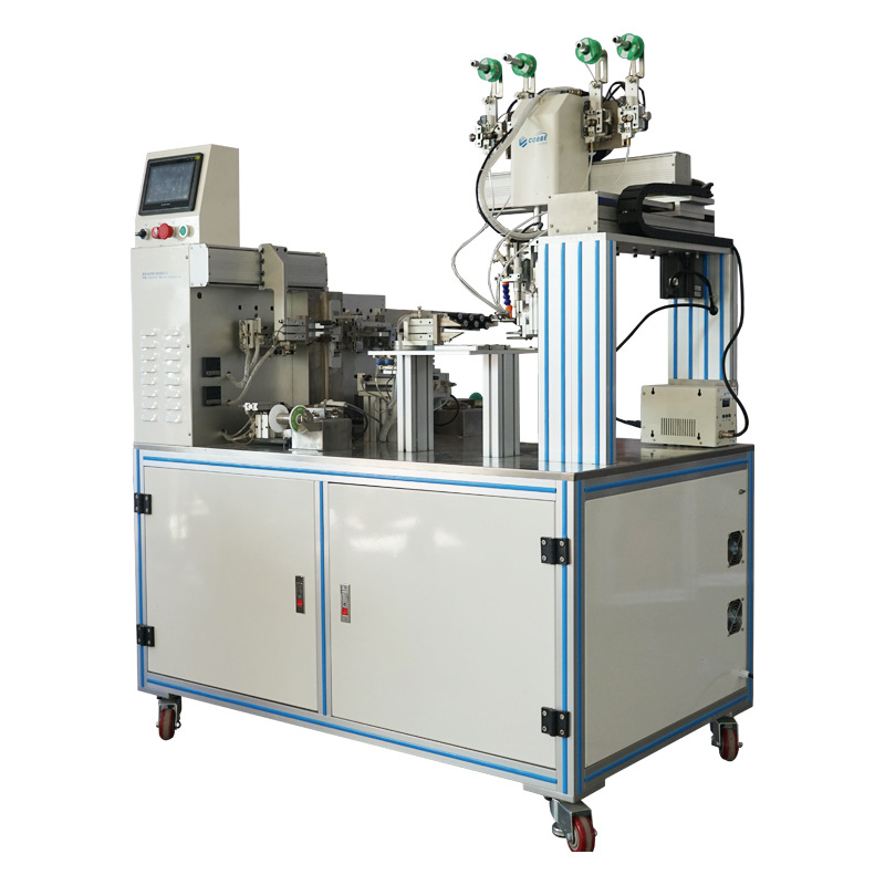 東莞廠家PCB板自動裁線焊線機自動剝皮焊線尾端剝皮沾錫自動送線